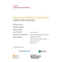 Regulação econômica e democracia: o debate norte-americano - FGV