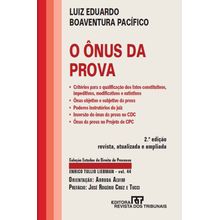 O Ônus da Prova 2ºedição