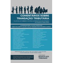 Comentários sobre Transação Tributária