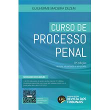 Curso de Processo Penal  8° Edição