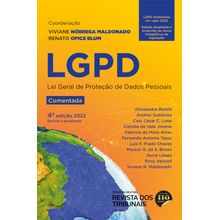 LGPD - Lei Geral de Proteção de Dados Pessoais Comentada - 4° Edição