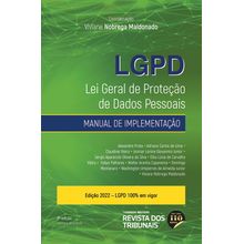 LGPD - Lei Geral de Proteção de Dados Pessoais Manual de Implementação - 3° Edição