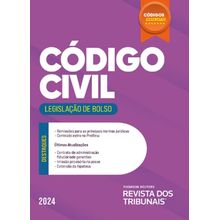 Códigos Essenciais RT - Código-civil - Legislação de Bolso - Volume 1 - 1ª Edição