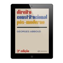 E-Book Direito Constitucional Pós-Moderno - 2 Edição