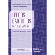 Lei dos Cartórios - 1ª Edição