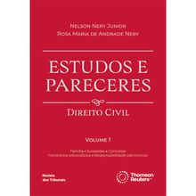 Estudos e pareceres - Vol. 1 - 1ª Edição