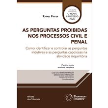 As Perguntas Proibidas Nos Processos Civil E Penal - 2ª Edição