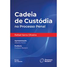 Cadeia De Custódia No Processo Penal - 1ª Edição