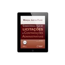 E-Book - Comentários à Lei de Licitações e Contratações Administrativas - 3ª Edição